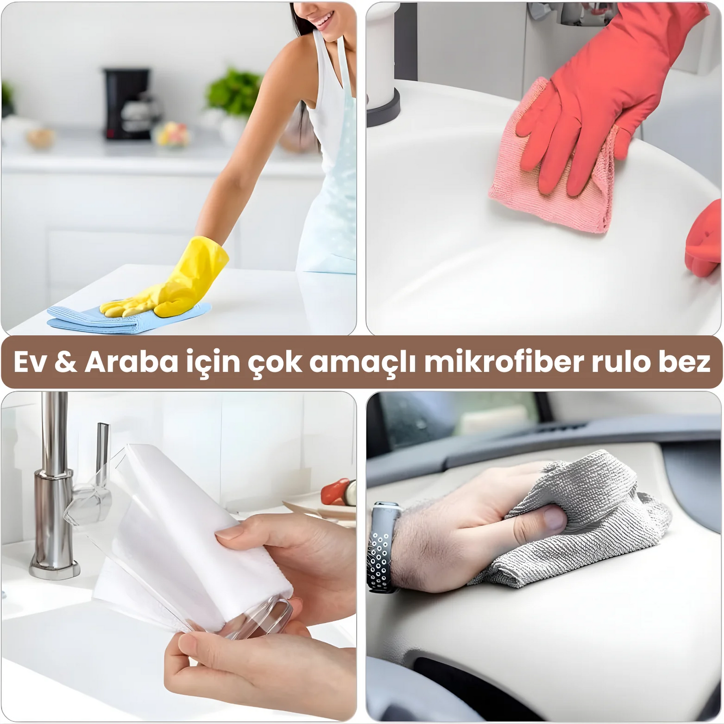 MikroLuxe Premium Rulo Havlu