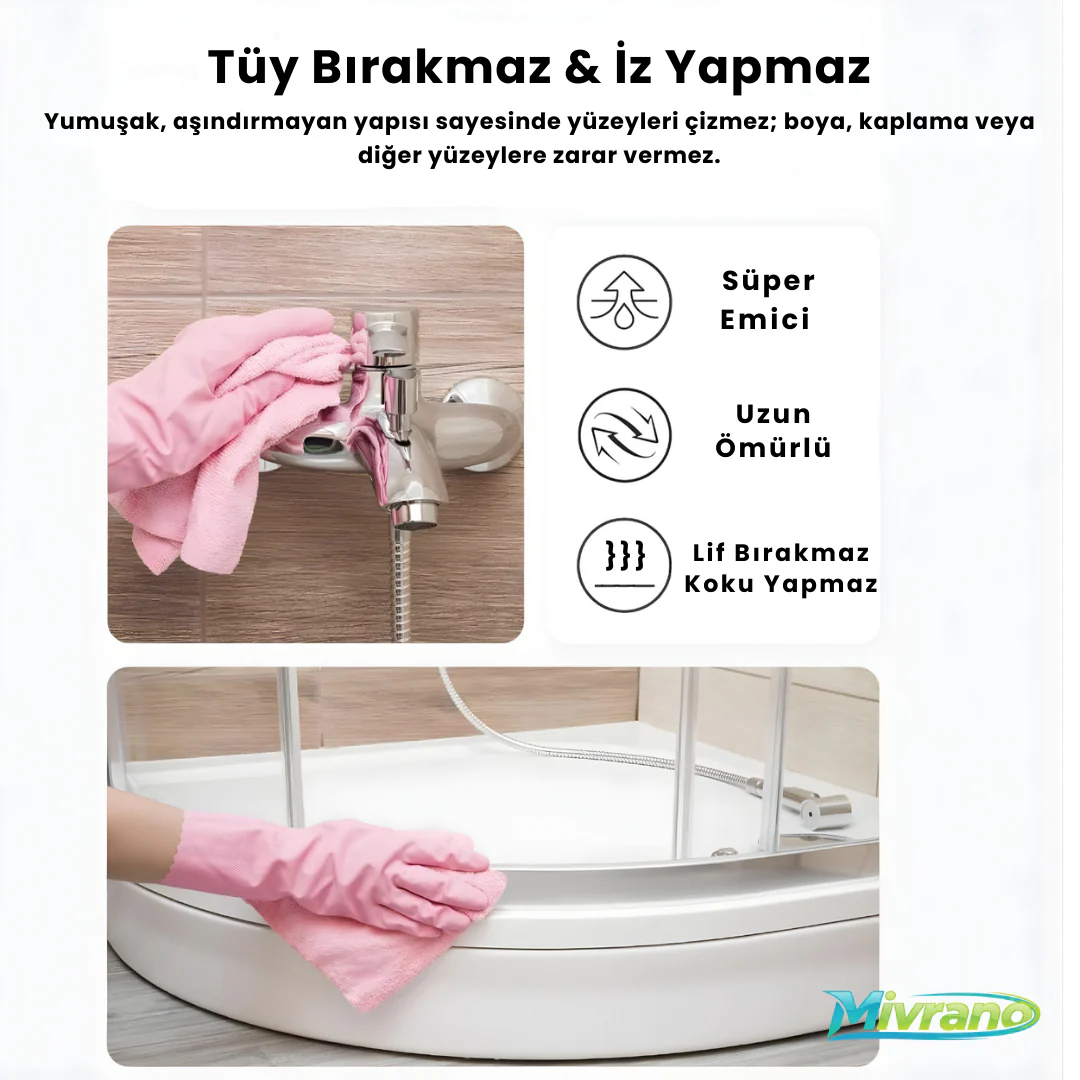 MikroLuxe Premium Rulo Havlu